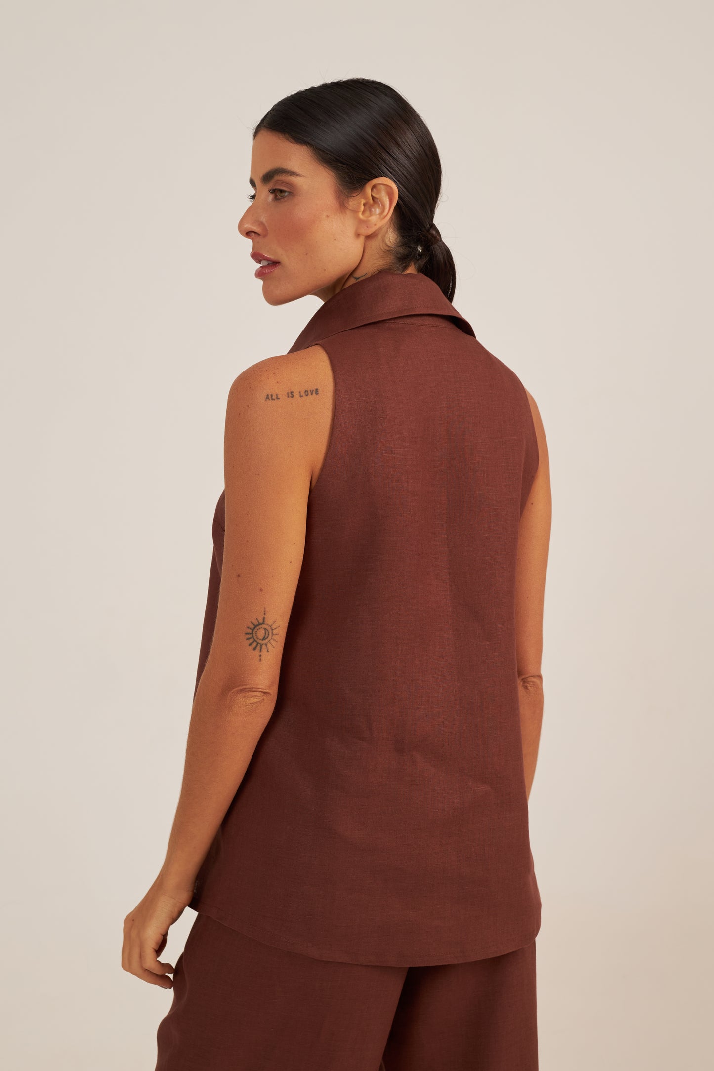 Camisa Nadador Cappuccino