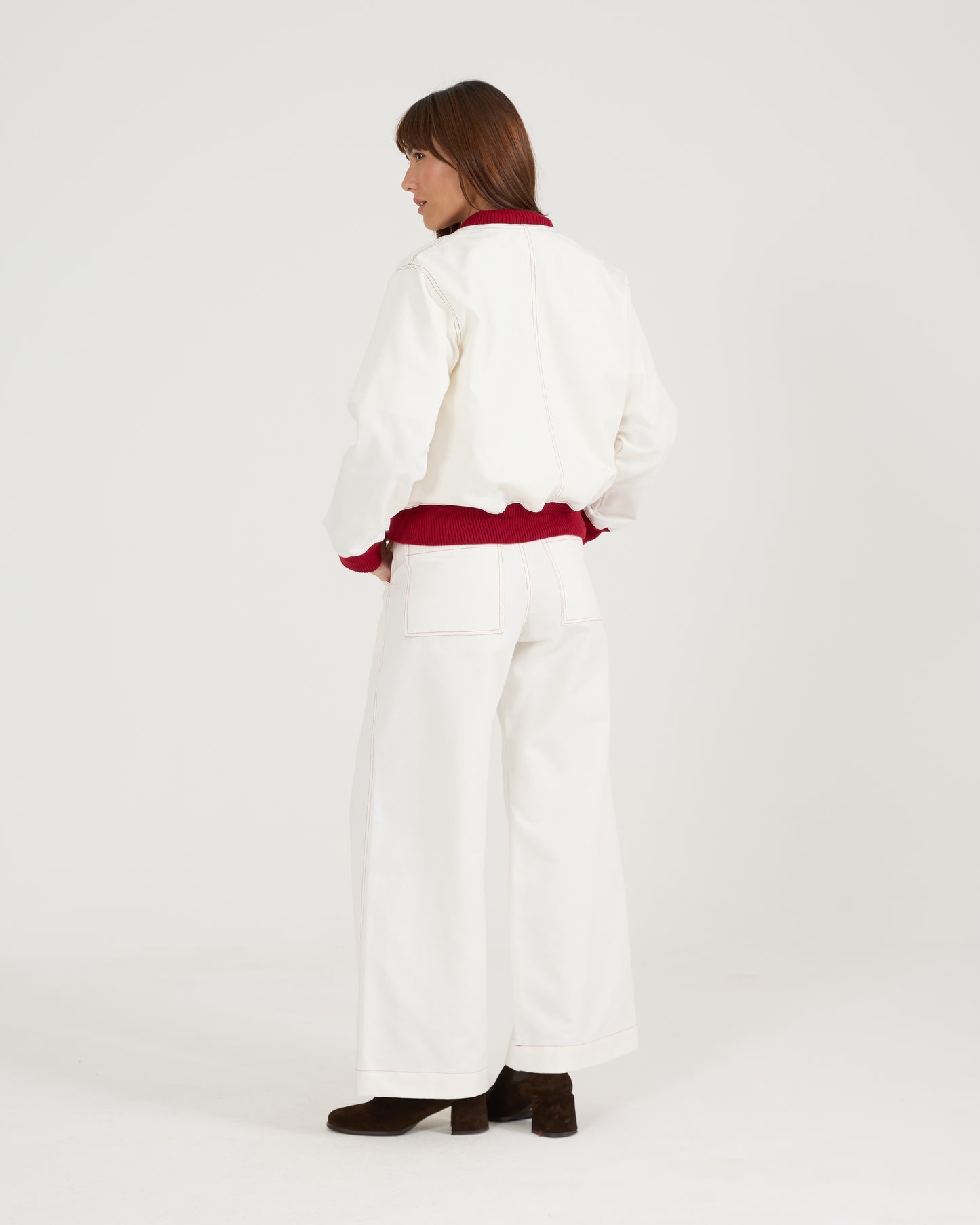 Jaqueta Bomber Tricot