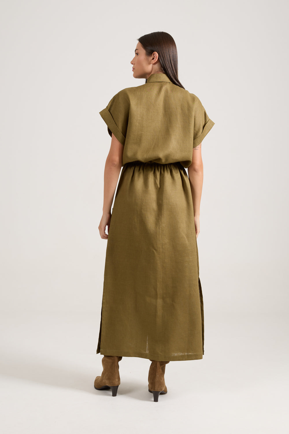 Saia Pocket Verde Musgo