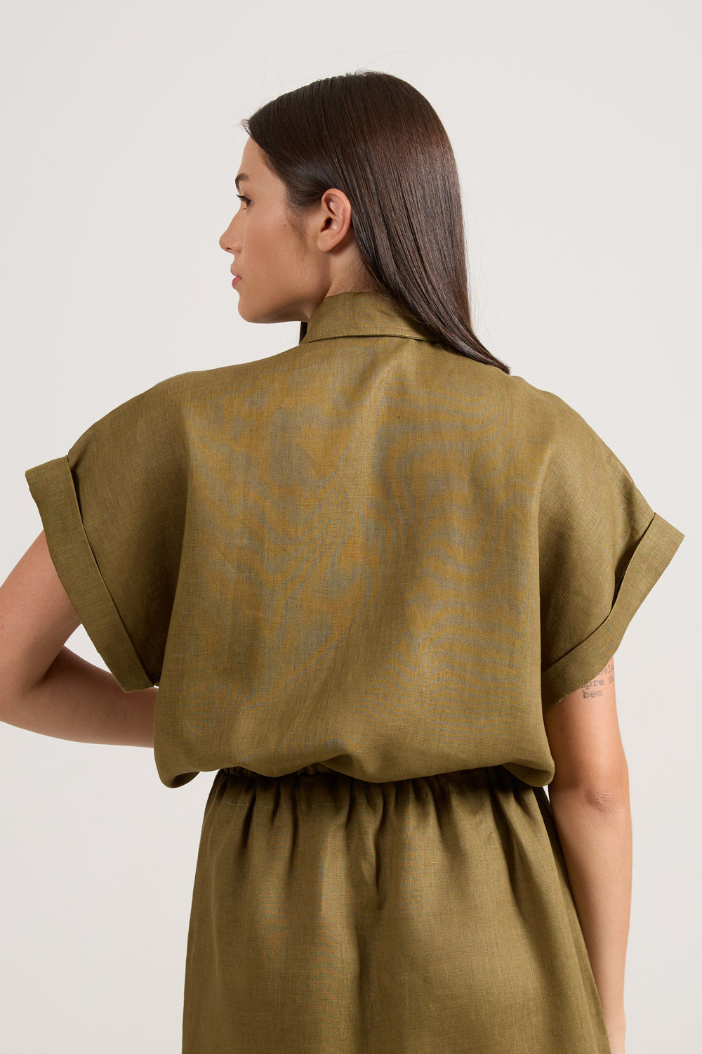 Camisa Pocket Verde Musgo