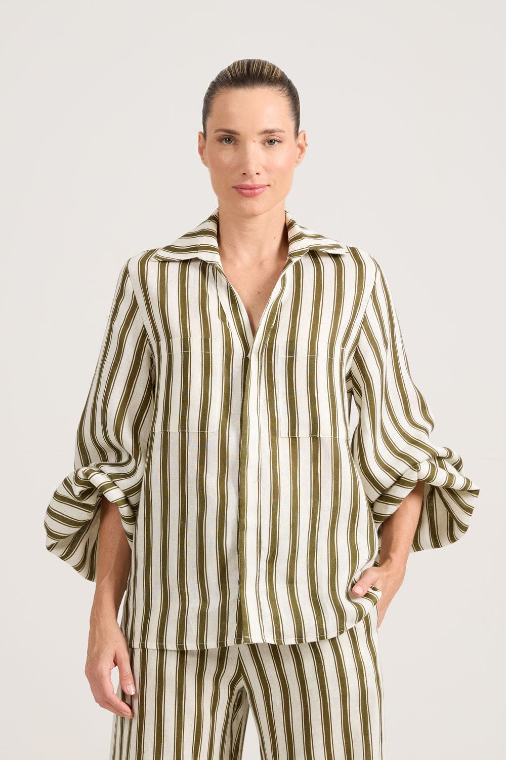Camisa Bufante Listras
