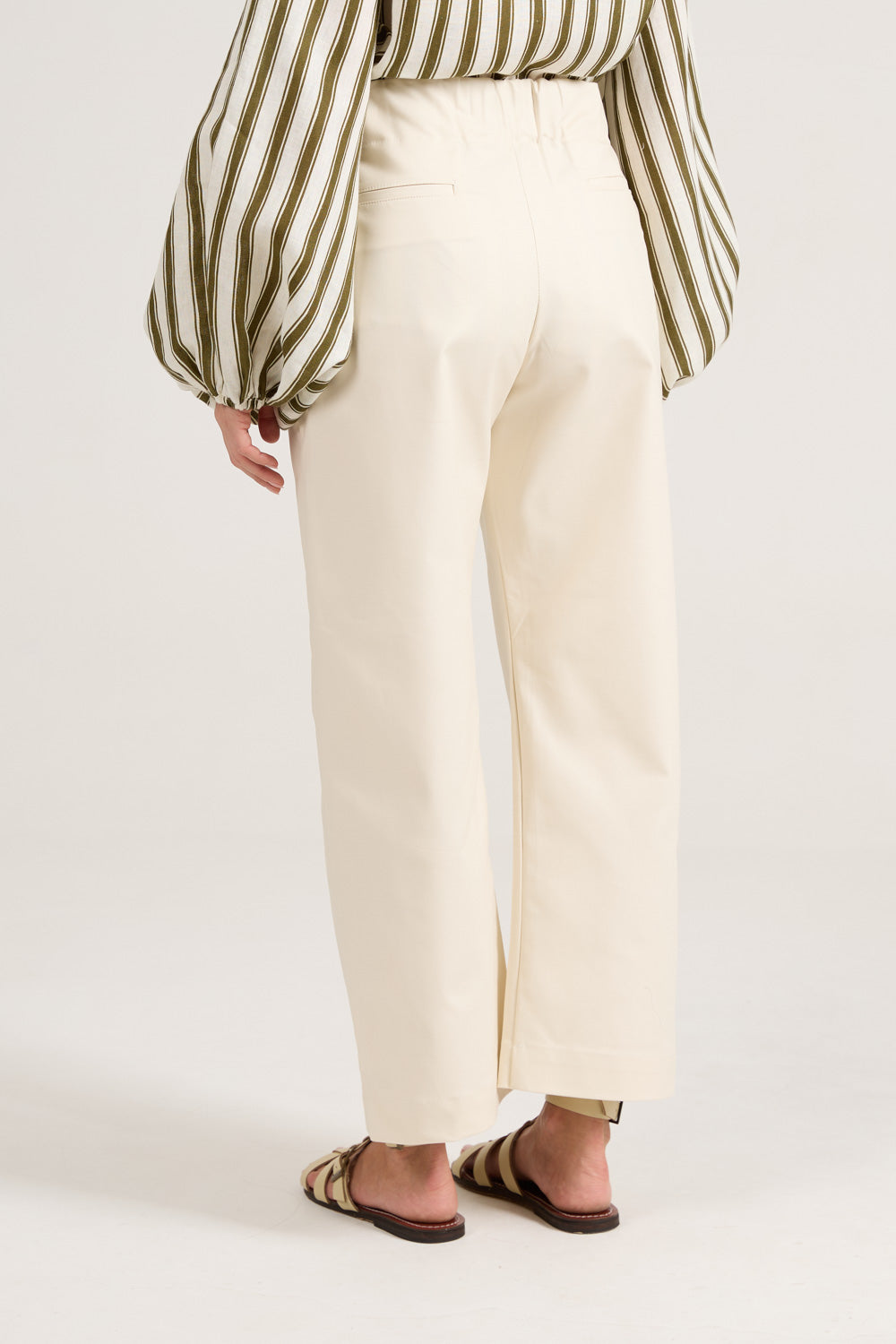Calça Paper Creme