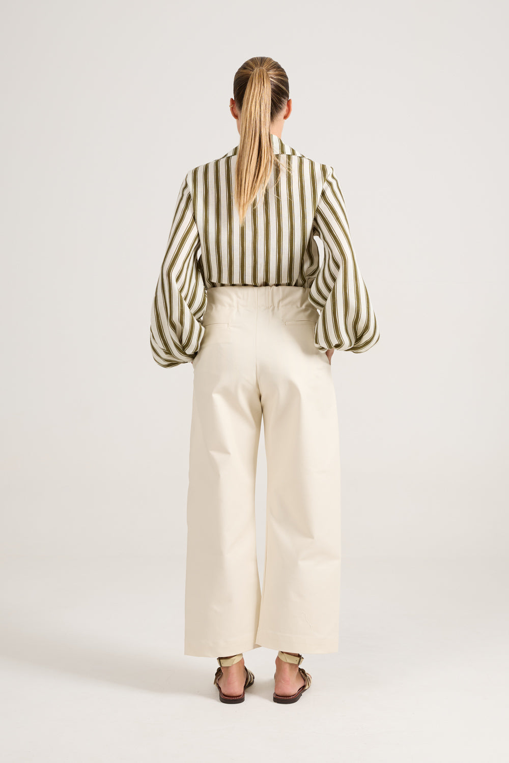 Calça Paper Creme