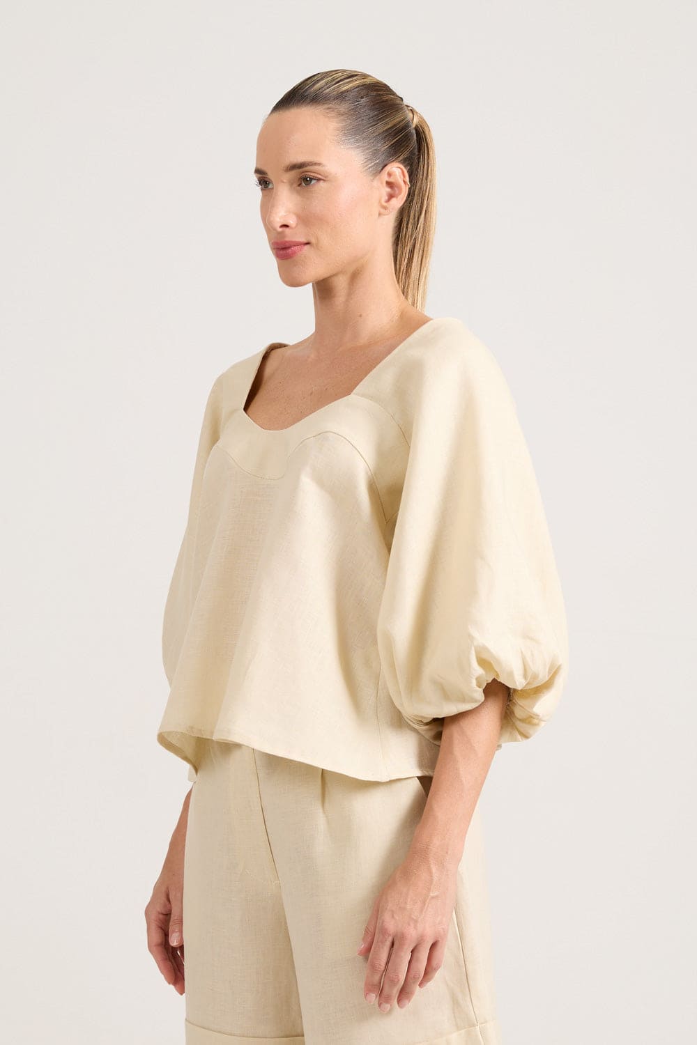 Blusa Curve Creme