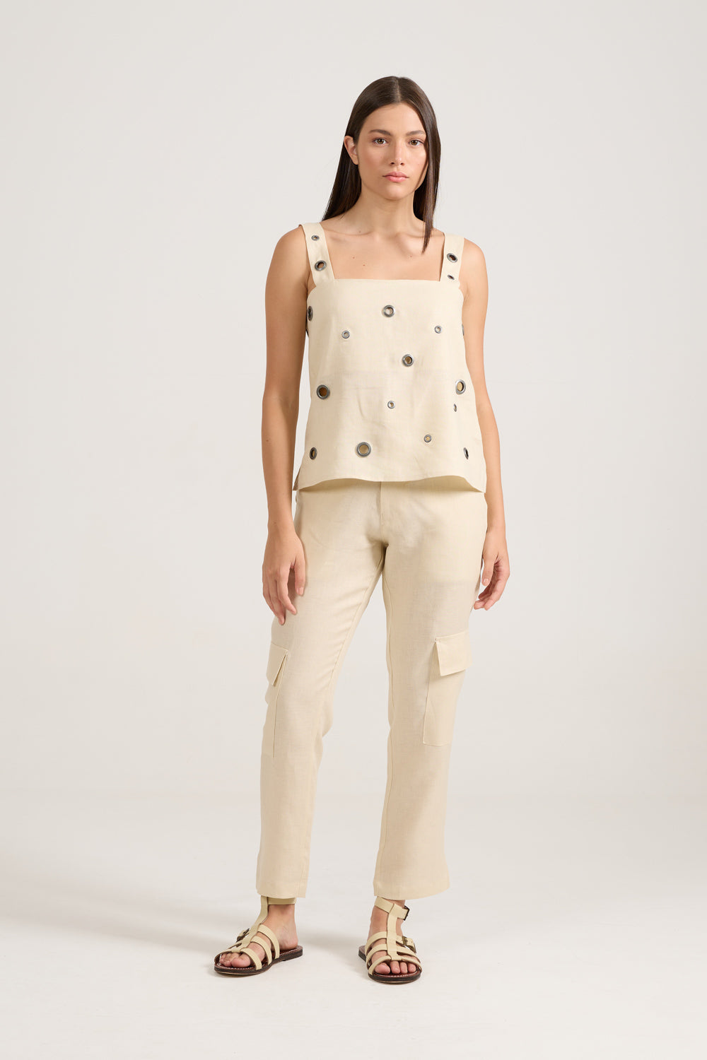 Blusa Cargo Creme