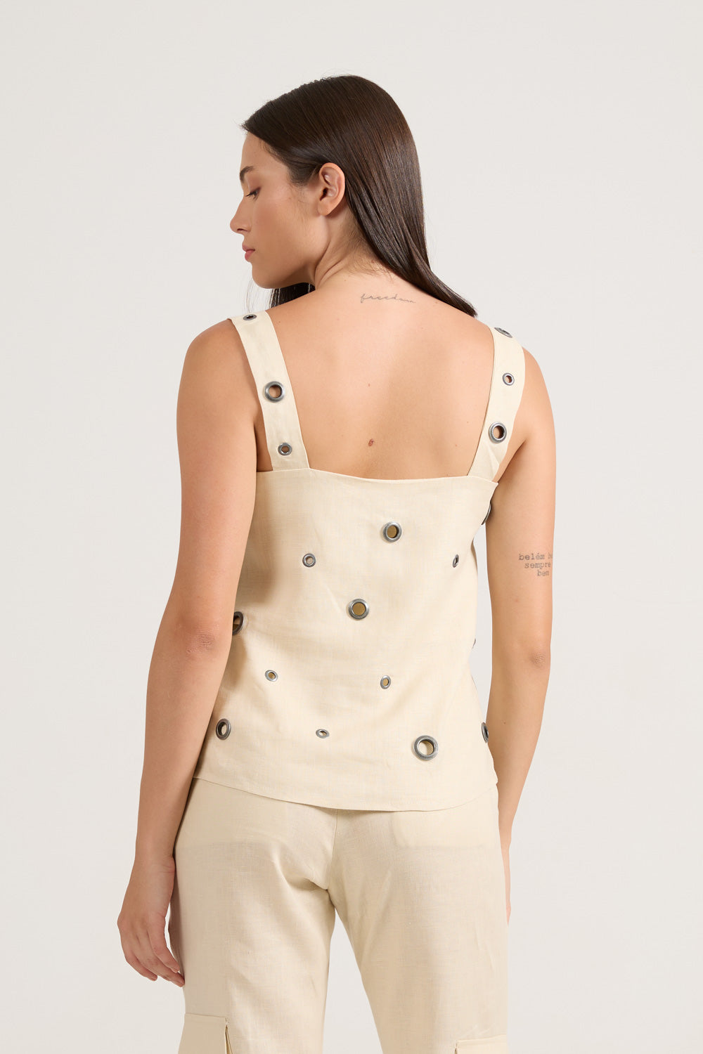 Blusa Cargo Creme