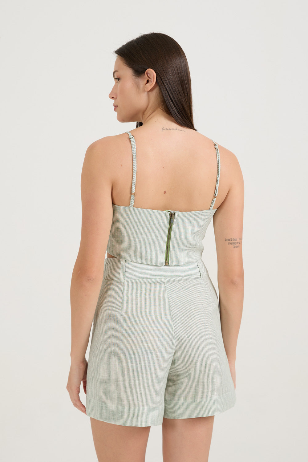 Cropped Cachecouer Listras