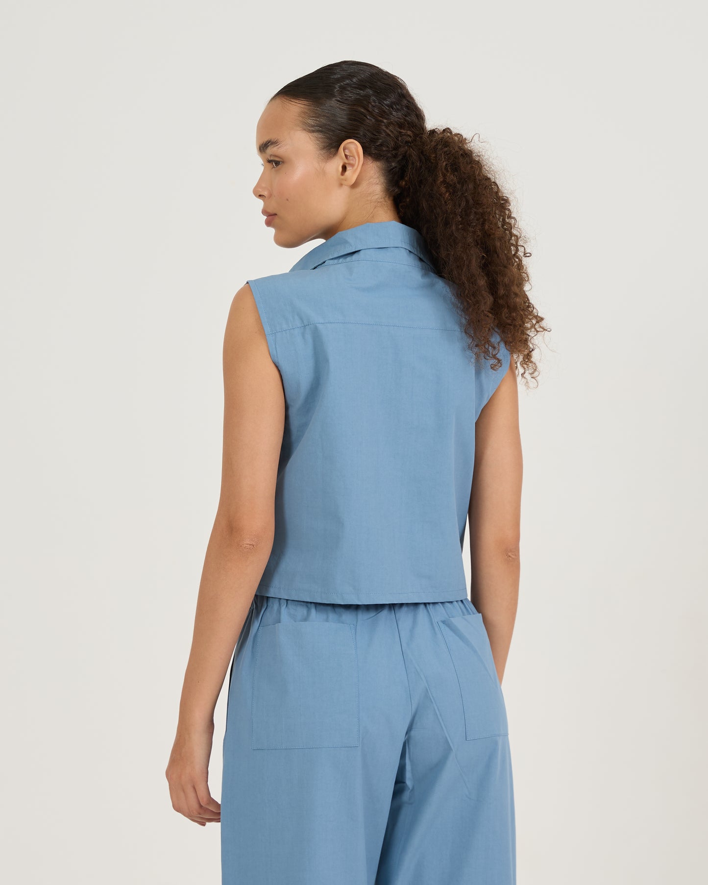 Blusa Zíper Gola