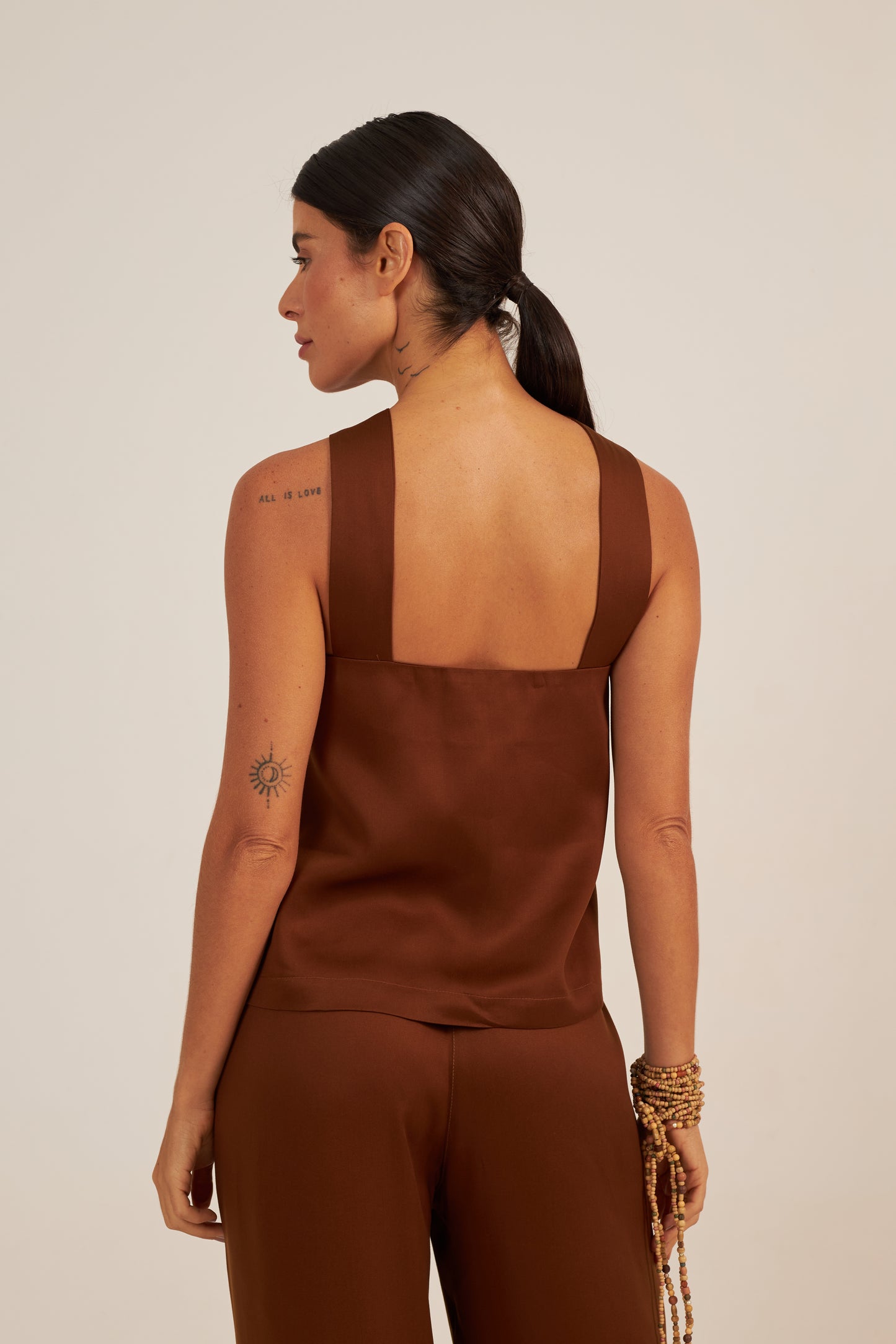 Blusa Nó Liocel Bronze