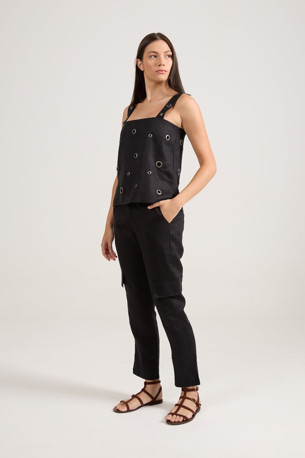 Calça Cargo New Preta