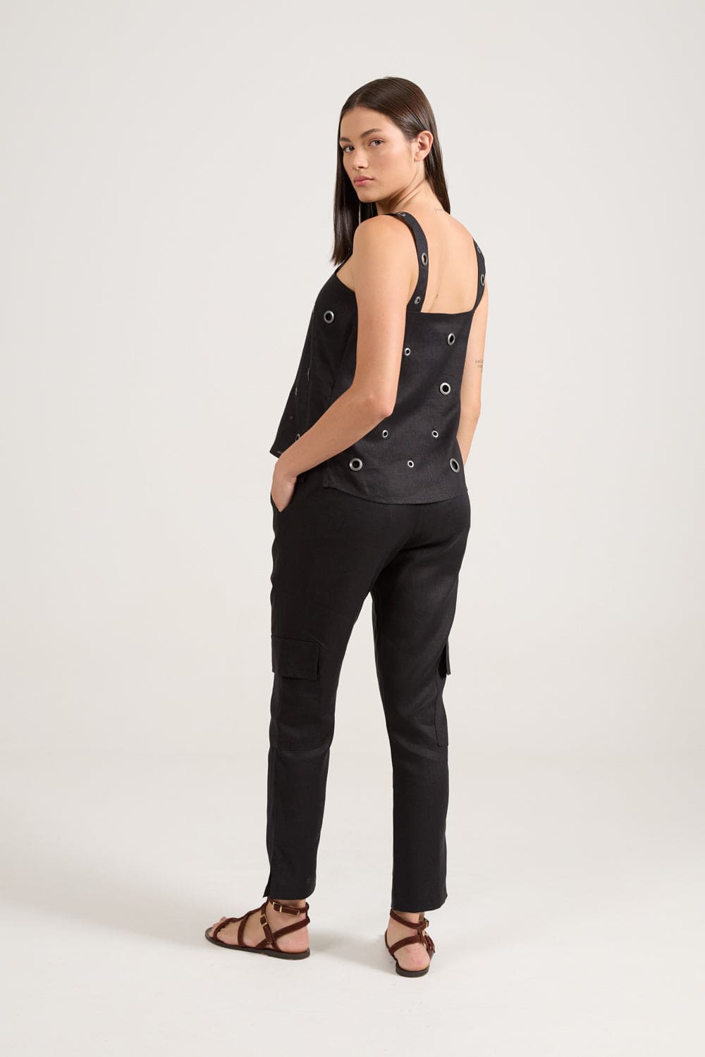 Calça Cargo New Preta