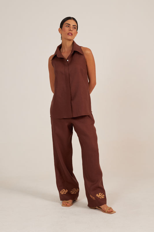 Camisa Nadador Cappuccino