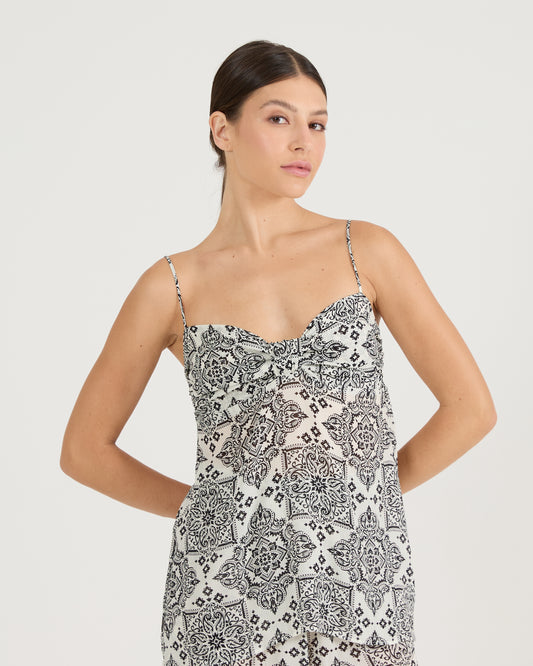 Blusa Paisley