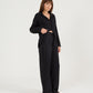 Calça Lurex Pregas