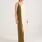 Vestido Duo Verde Musgo