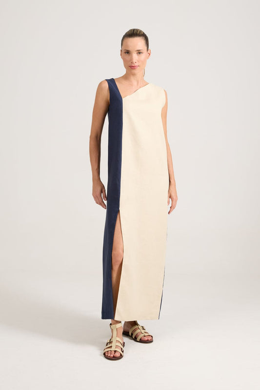 Vestido Duo Marinho