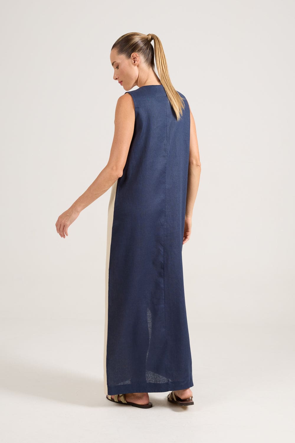Vestido Duo Marinho