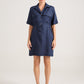 Chemise Curta Marinho