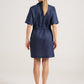 Chemise Curta Marinho