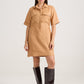 Chemise Curta Caramelo