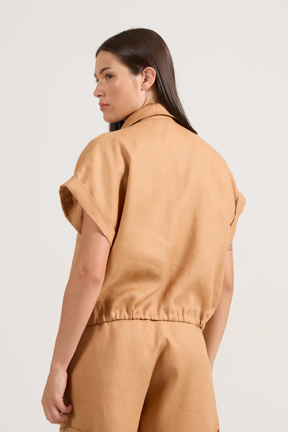 Camisa Pocket Caramelo