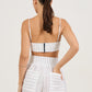 Cropped Navy Azul