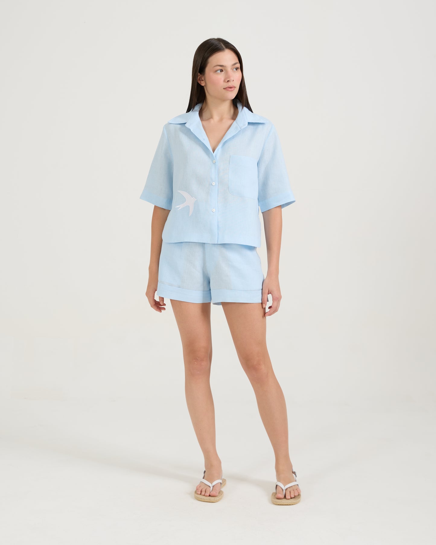 Camisa Andorinha Azul Spum