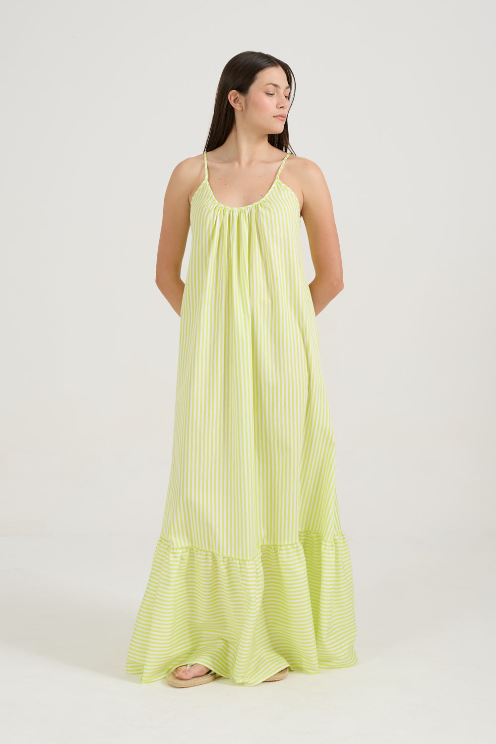 Vestido Amplo Neon