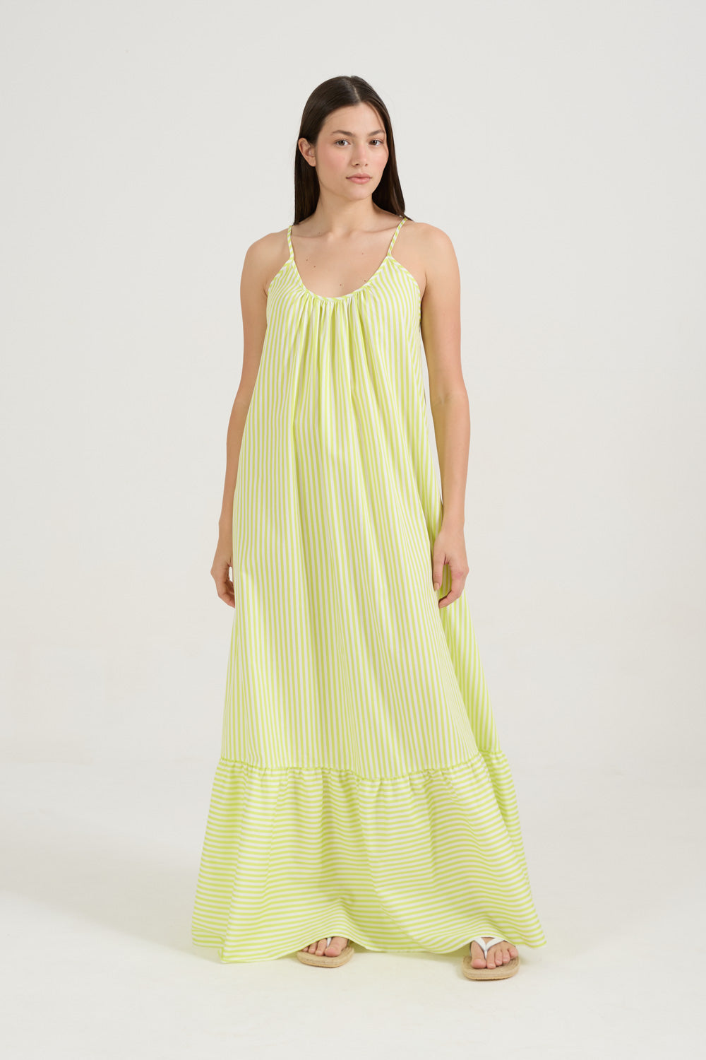 Vestido Amplo Neon