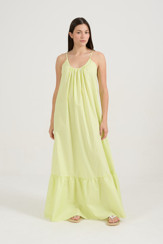 Vestido Amplo Neon