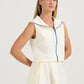 Blusa Zíper Manteiga