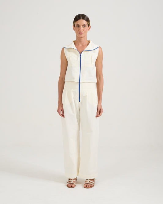 Calça Paper Manteiga