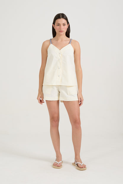Blusa Capadócia Manteiga
