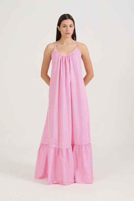 Vestido Amplo Neon