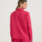Camisa Bolsos Viés Cereja