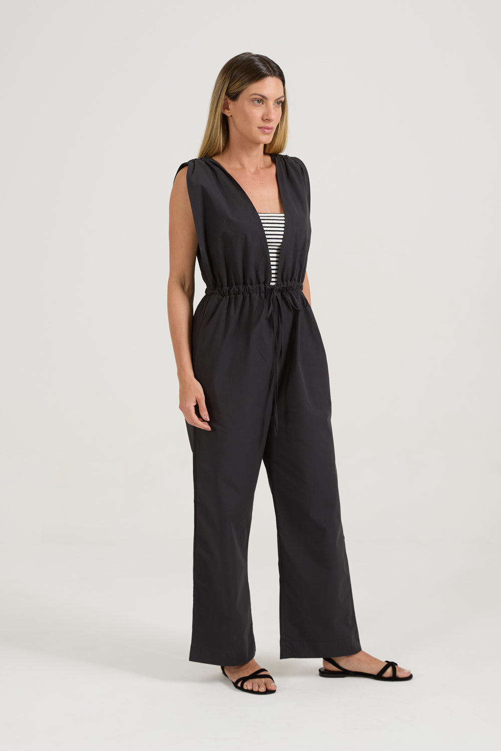 Macacão Tricot Preto