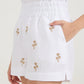 Short Palmeira Branco