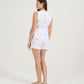 Short Palmeira Branco