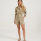 Short Alfaiataria Pocket Cáqui