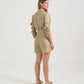 Short Alfaiataria Pocket Cáqui