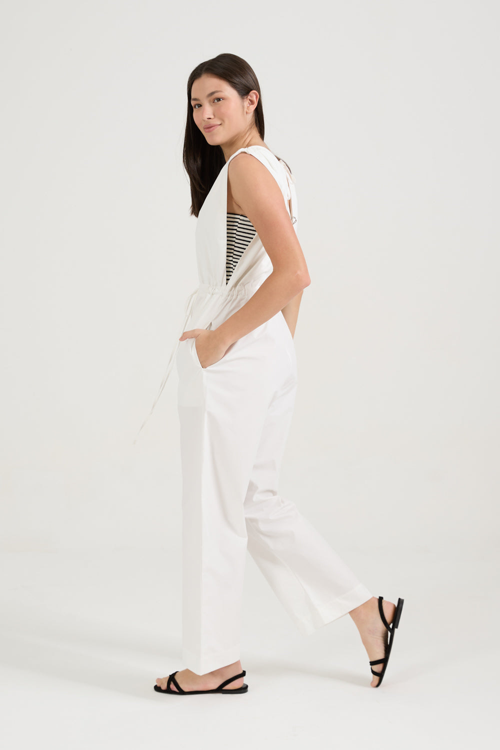 Macacão Tricot Branco