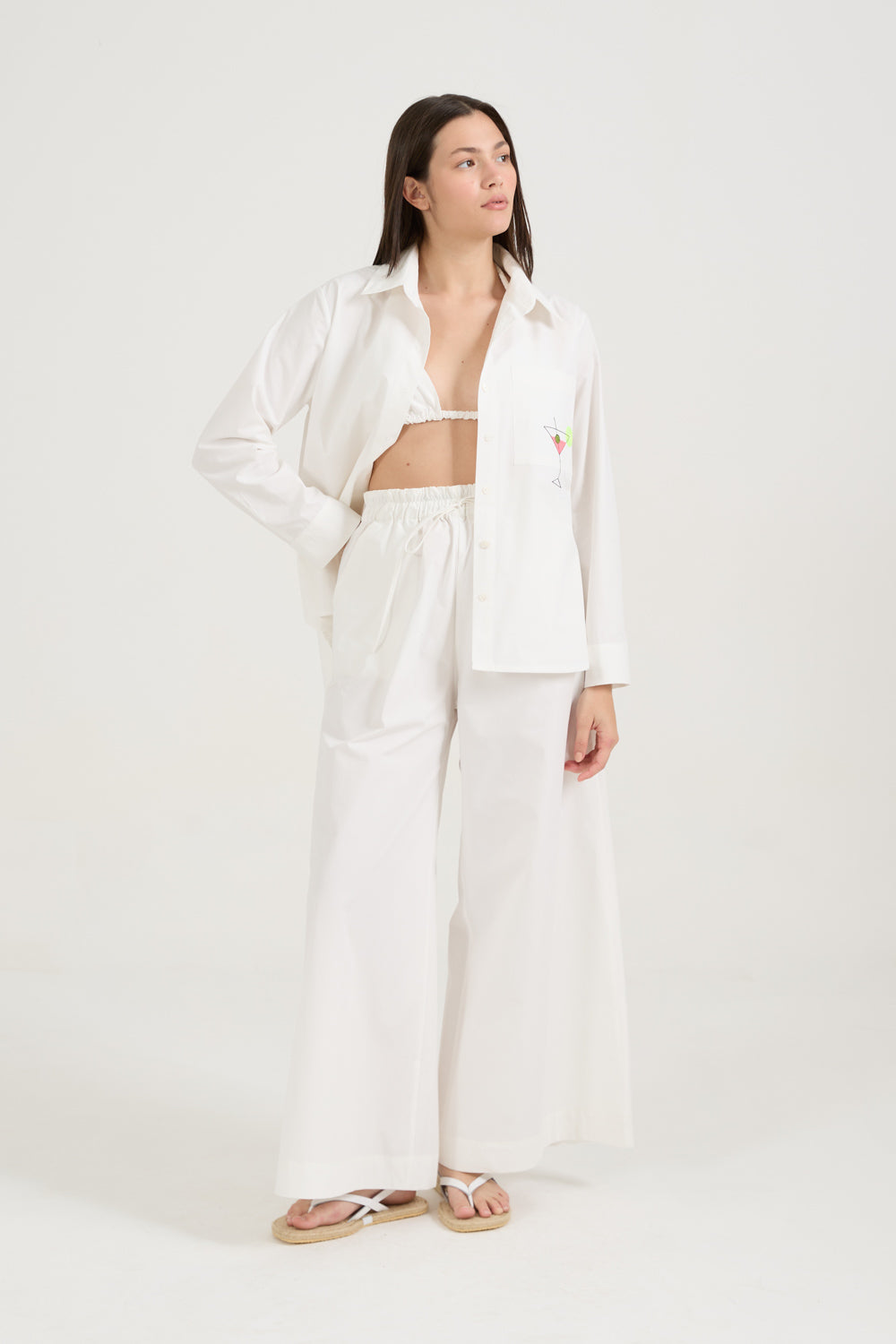 Camisa Longuete Branca