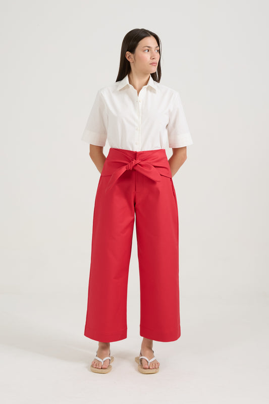 Calça Laço Double Vermelha