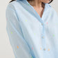 Camisa Gotas Neon Azul Spum