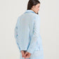 Camisa Gotas Neon Azul Spum