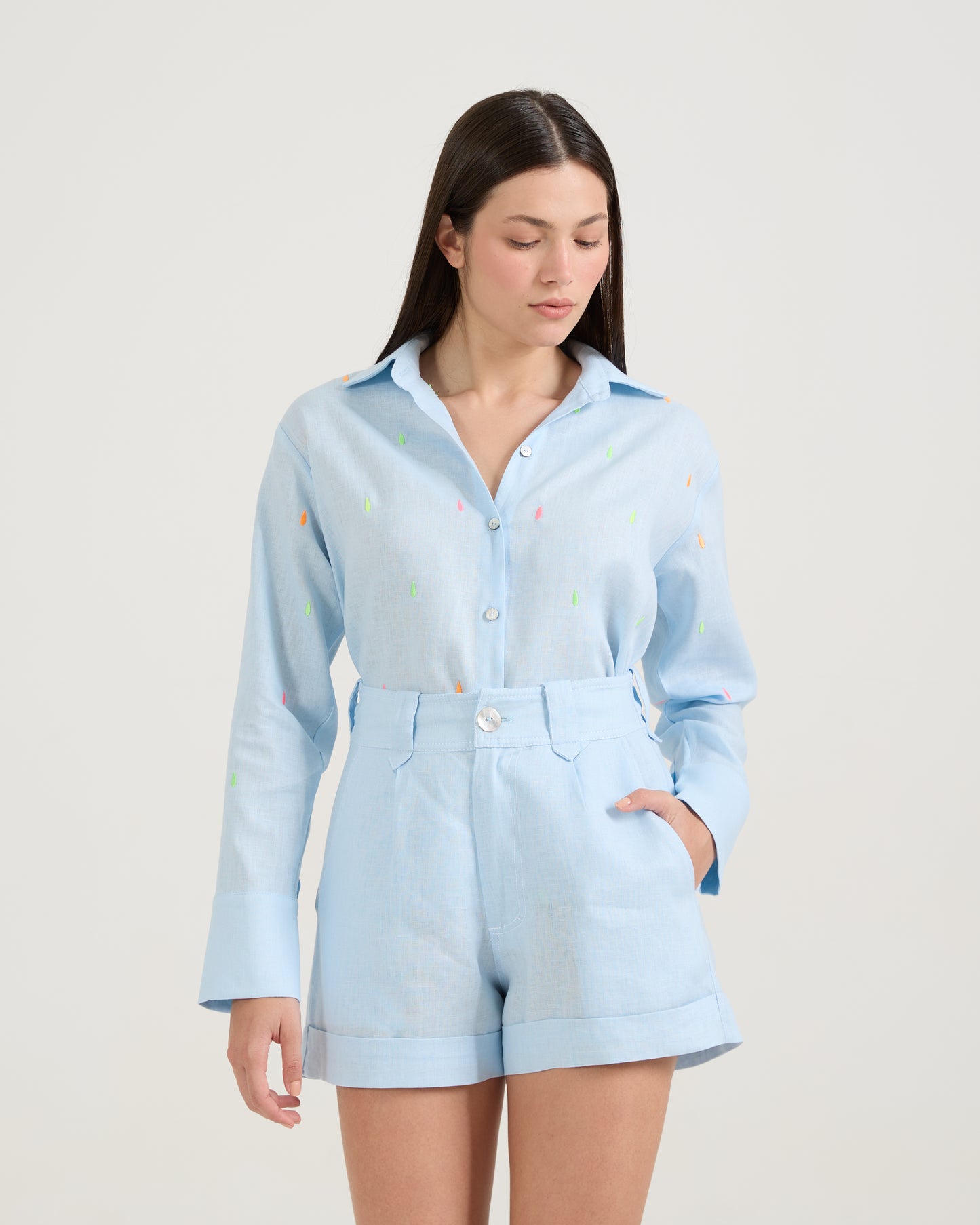 Short Martin Azul Spum