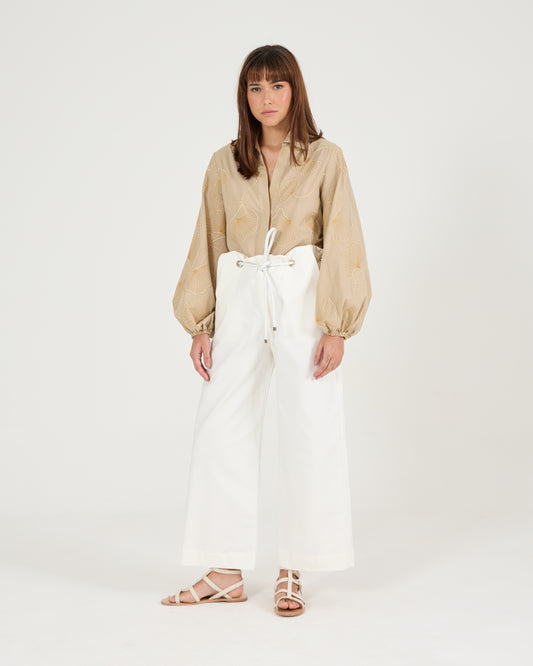 Calça Cordão de Couro