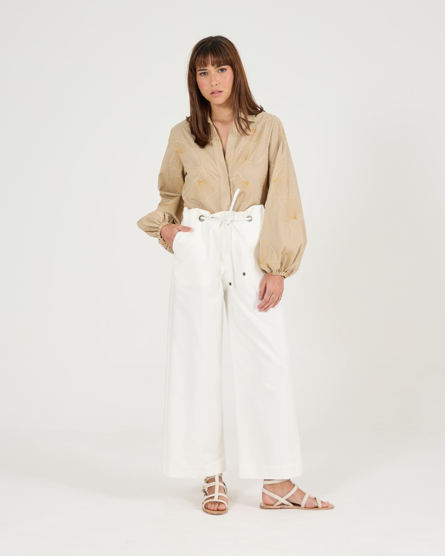 Calça Cordão de Couro