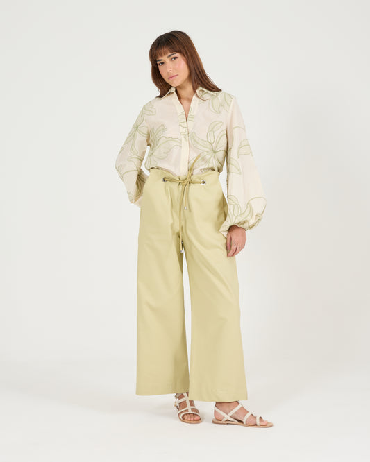 Calça Cordão de Couro