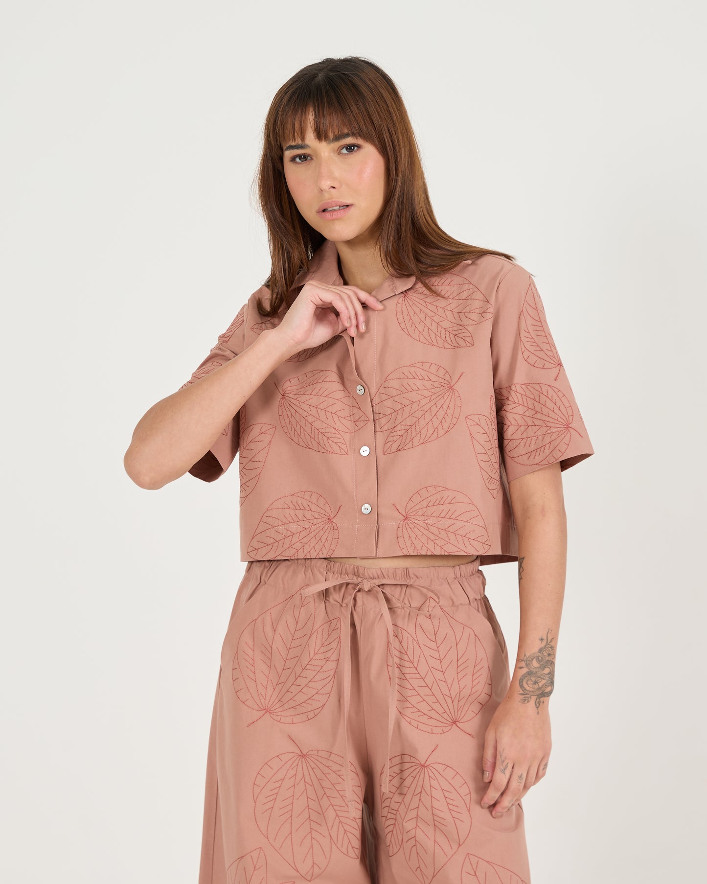 Camisa Cropped Nature
